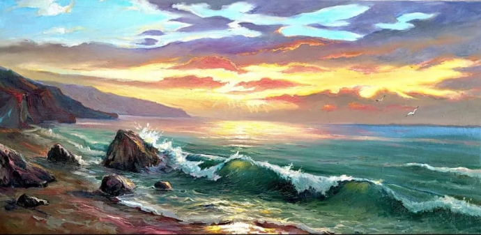 Sunset by Yevhen Sudin - 1st Place Winner Golden Time Talent 2025