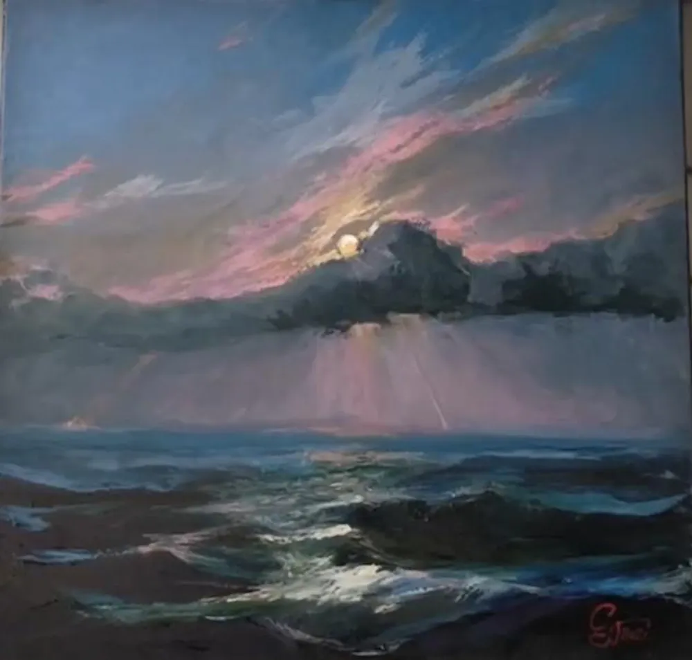 Light through the cloud (Original)