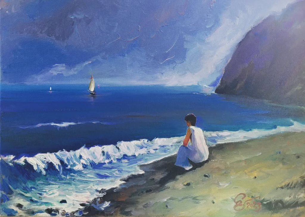 Junto al mar (Original)