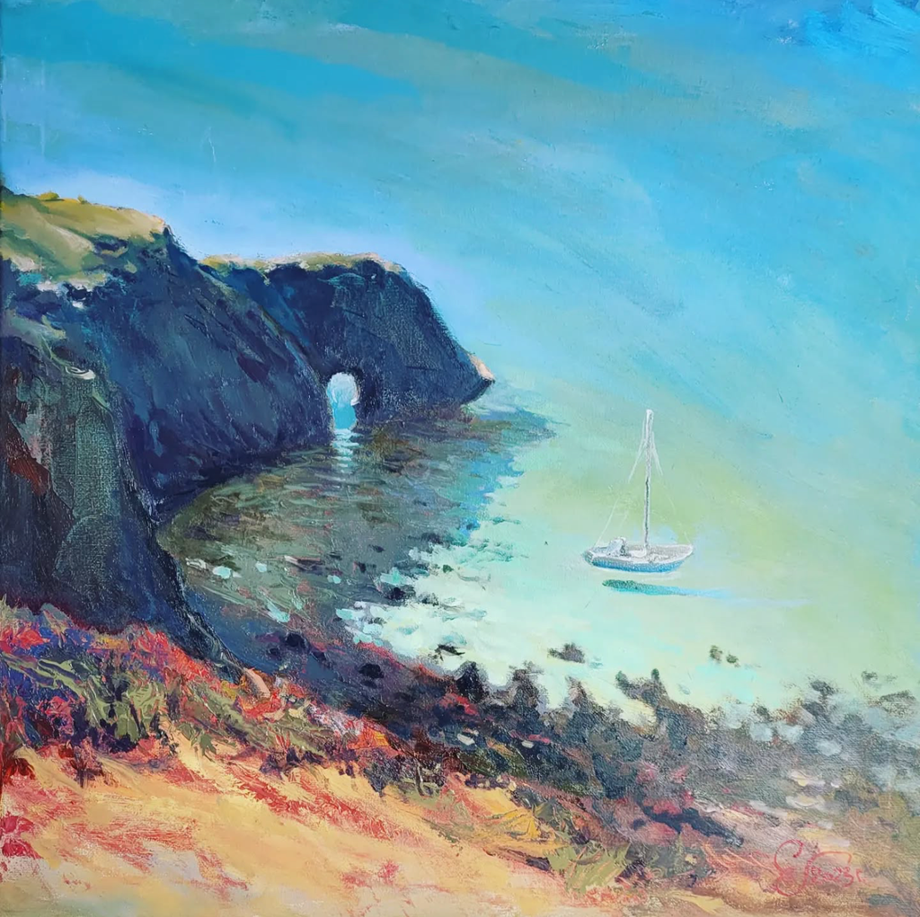 Une voile près du rivage (Original)