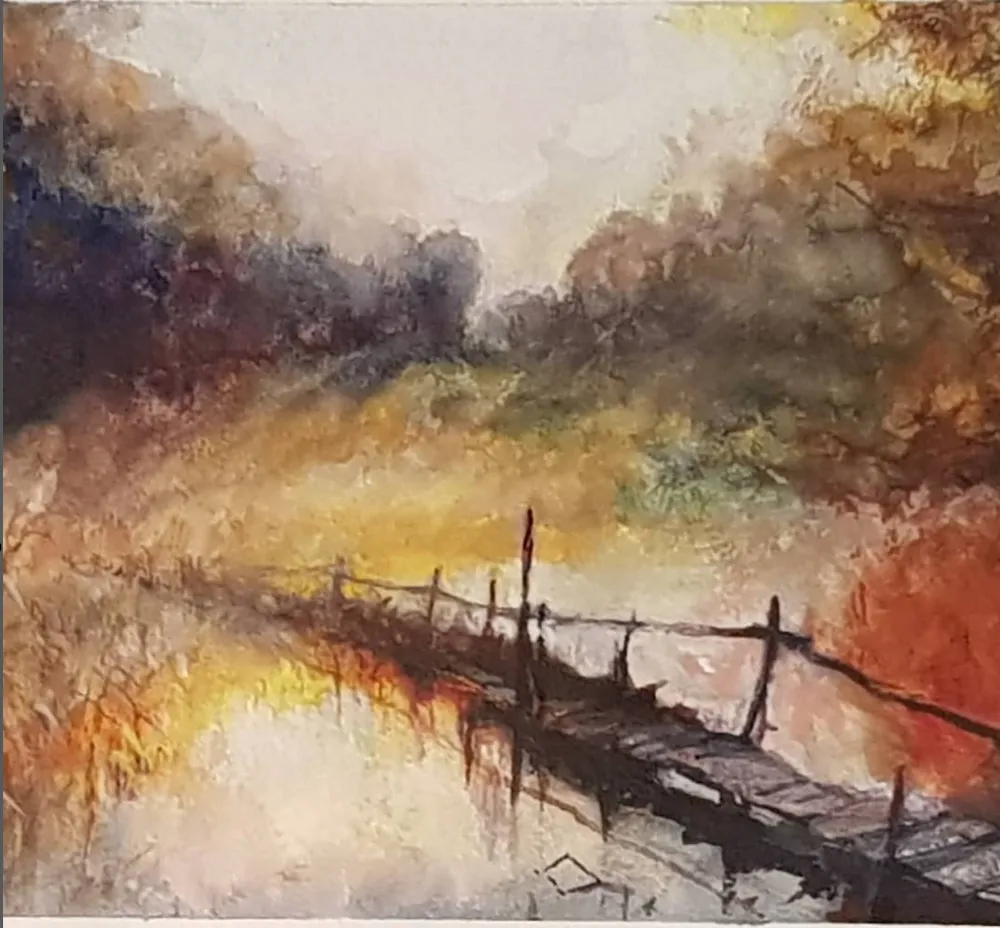 Autumn fog (Original)