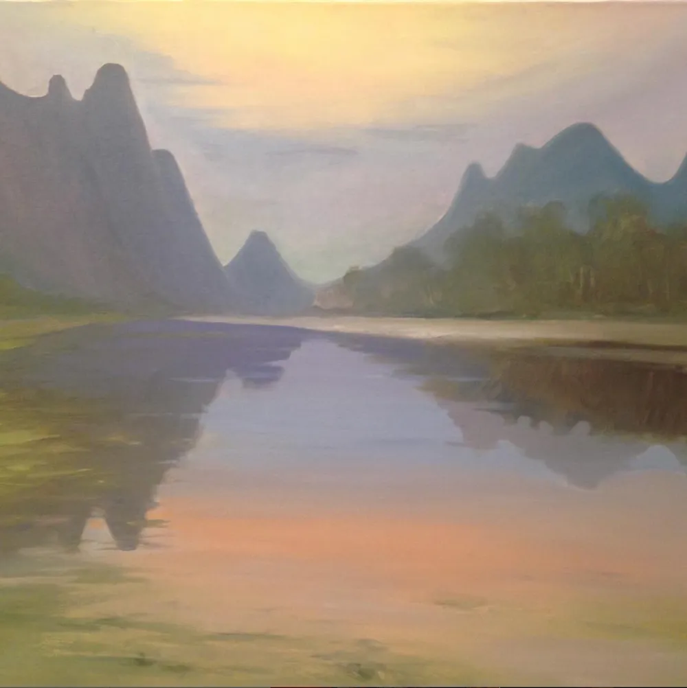 Paisagem chinesa 16 (Original)