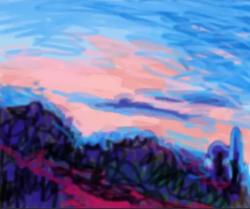 Афон. Закат